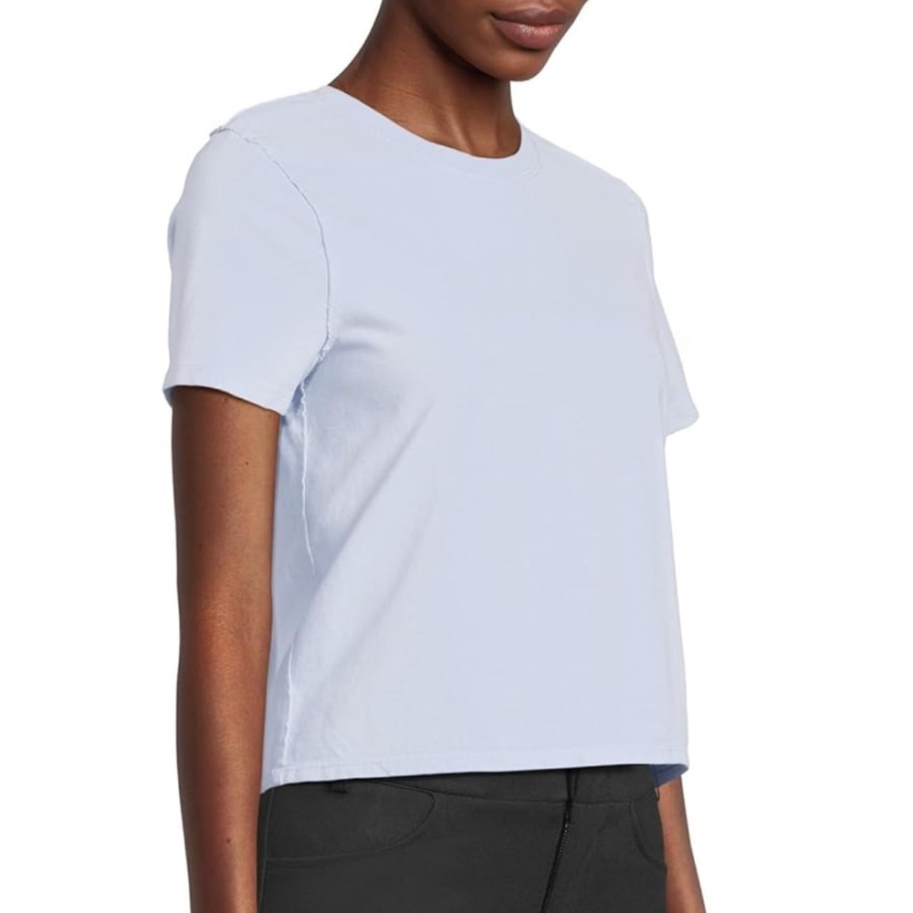 Free People We The Free Light Blue Short Sleeve Everyday Tee Nwt Size Xs